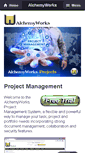 Mobile Screenshot of alchemyworks.com
